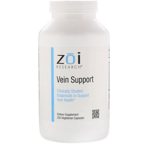 ZOI Research, Vein Support, 250 Vegetarian Capsules فوائد