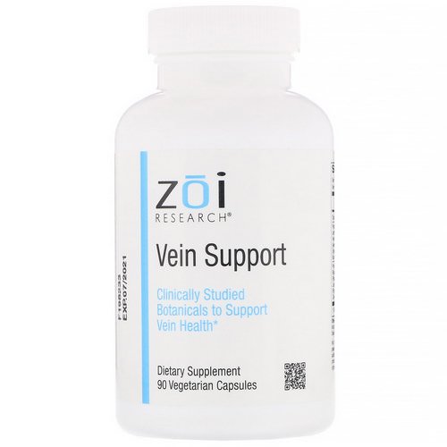 ZOI Research, Vein Support, 90 Vegetarian Capsules فوائد