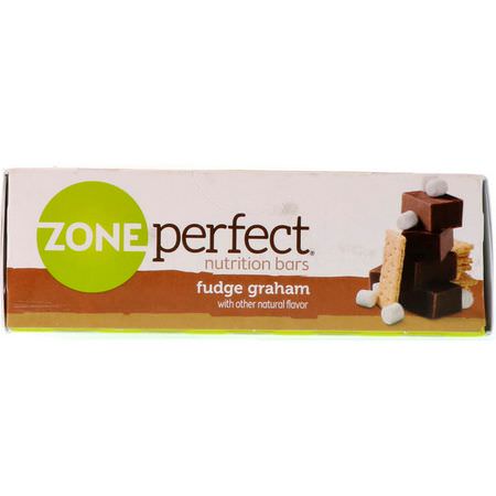 ZonePerfect, Nutrition Bars, Fudge Graham, 12 Bars, 1.76 oz (50 g) Each:الحانات الغذائية